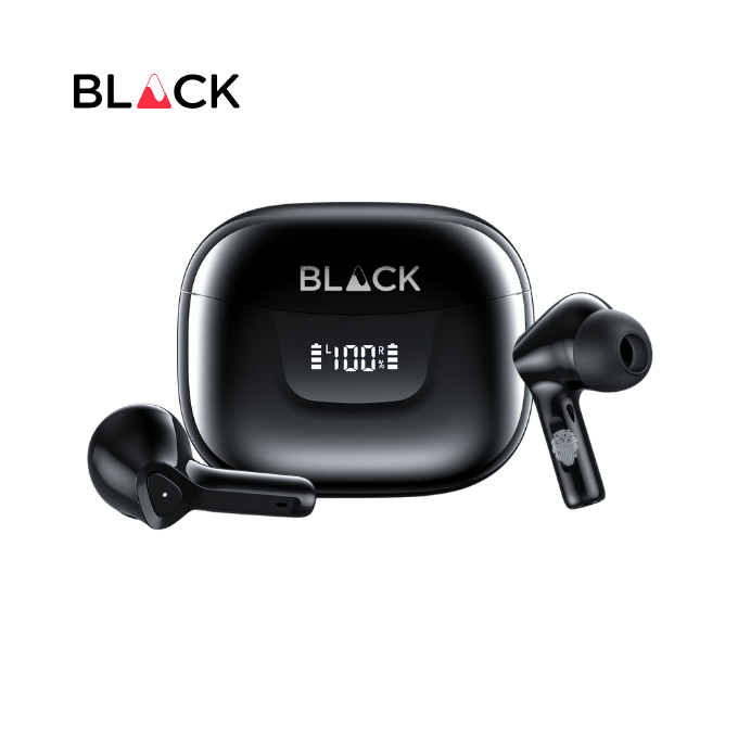 BLACK BassBuds True Wireless (TWS) Earbuds with Mic, Upto 30H Playtime, 1 Yr Warranty BLACK BassBuds True Wireless (TWS) Earbuds with Mic, Upto 30H Playtime, 1 Yr Warranty